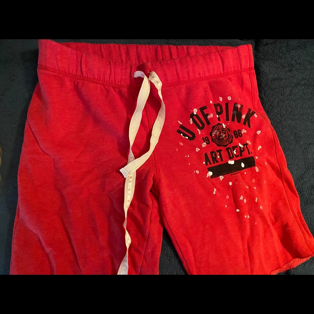 Pink by VS bermuda sweatshorts!